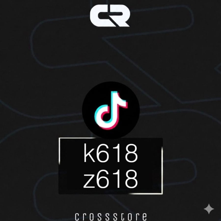 TikTok Username : k618 z618