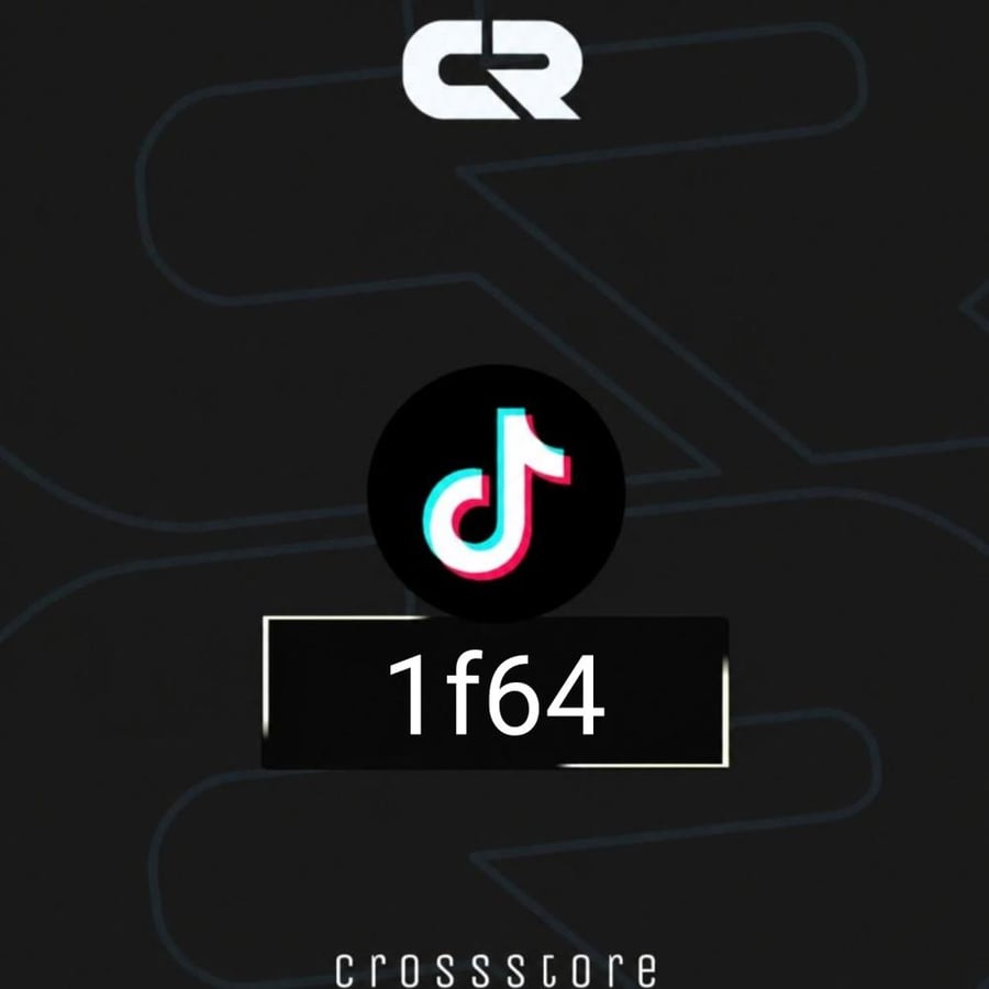 يوزر تيك توك رباعي ارقام 1f64 ( تسليم فوري )