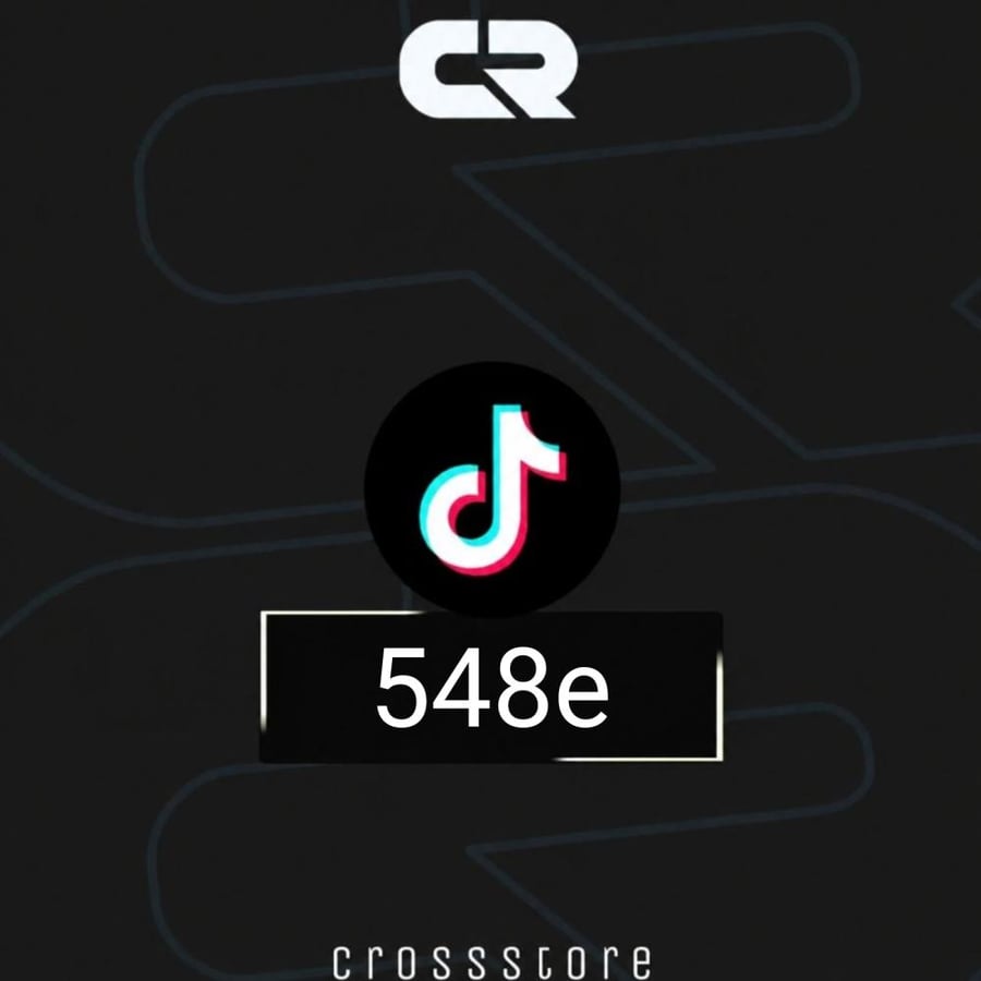 TikTok Username : 548e