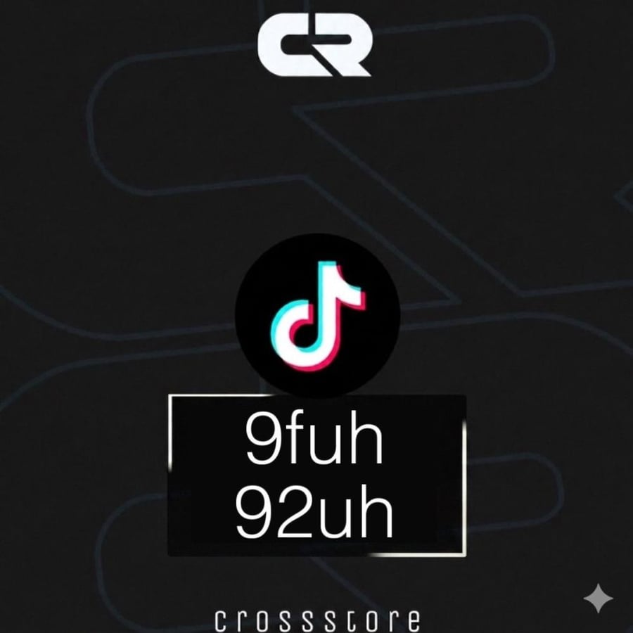 يوزرات تيك توك طقم  9fuh 92uh ( تسليم فوري )