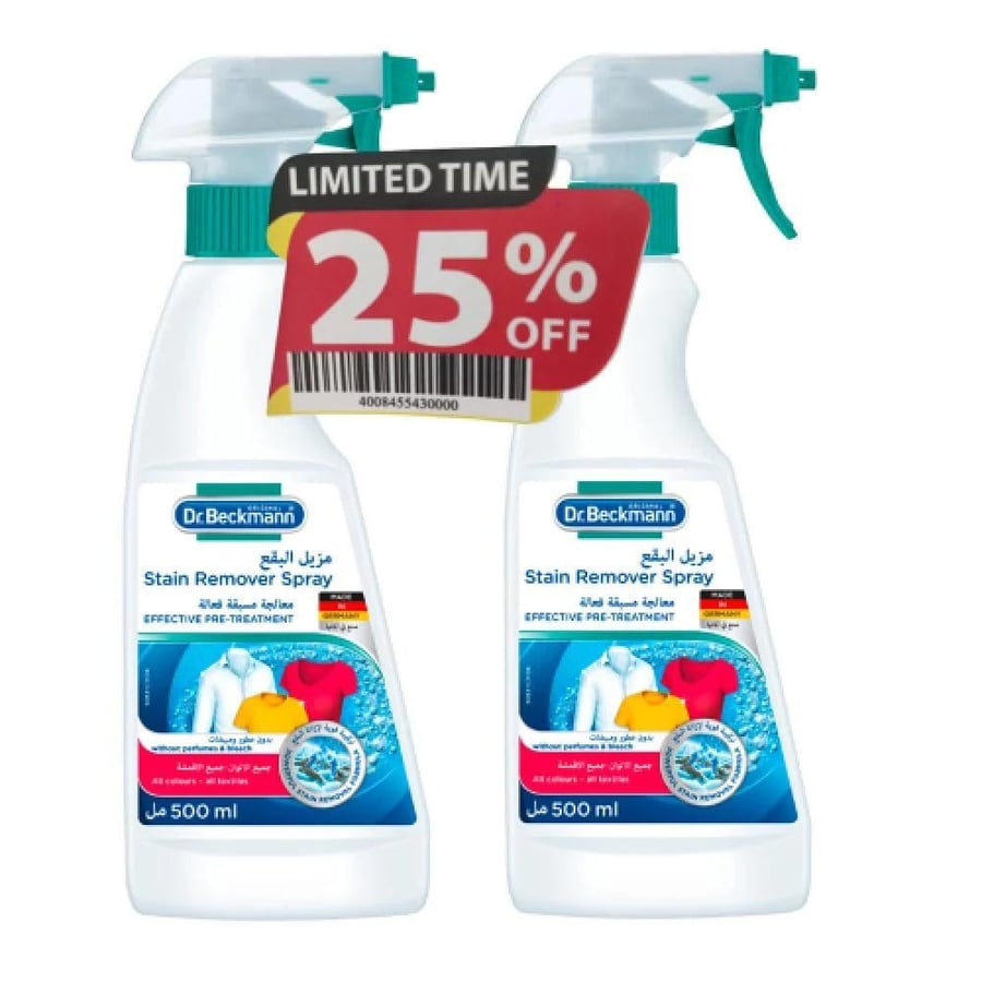 Dr. Bakkaman stain remover pre-treatment effective 2 * 500 ml