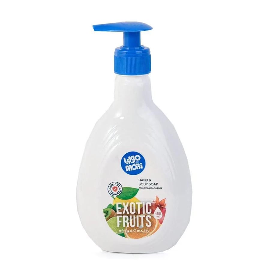 Mobi hand and body soap fruit scent 450 ml
