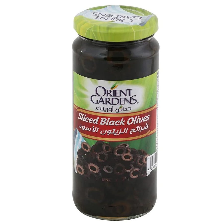 أورينت جاردنز شرائح الزيتون أسود 160 جرام