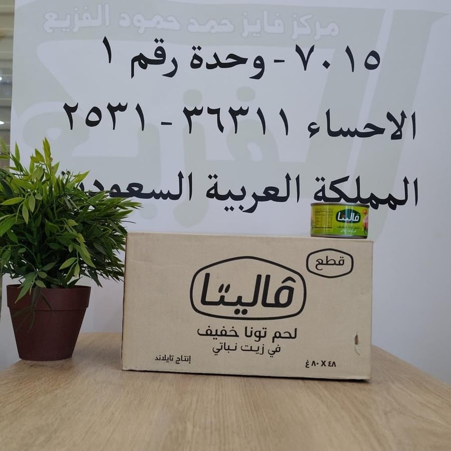 فاليتا لحم تونا خفيف في زيت نباتي 48*80 جرام
