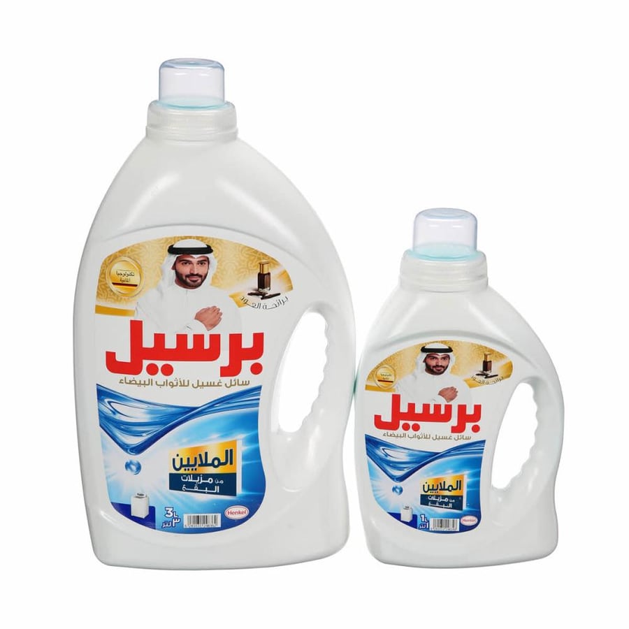 Persil liquid laundry for garments white 3 liters + 1 liter free