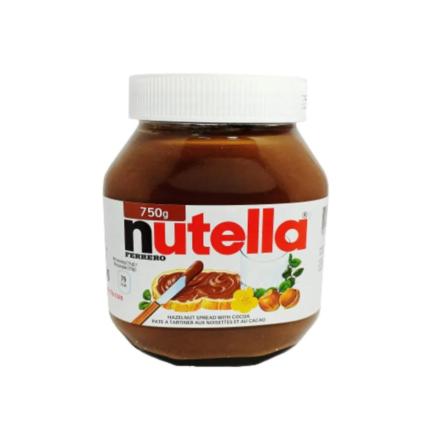 Nutella chocolate with hazelnuts 750 grams