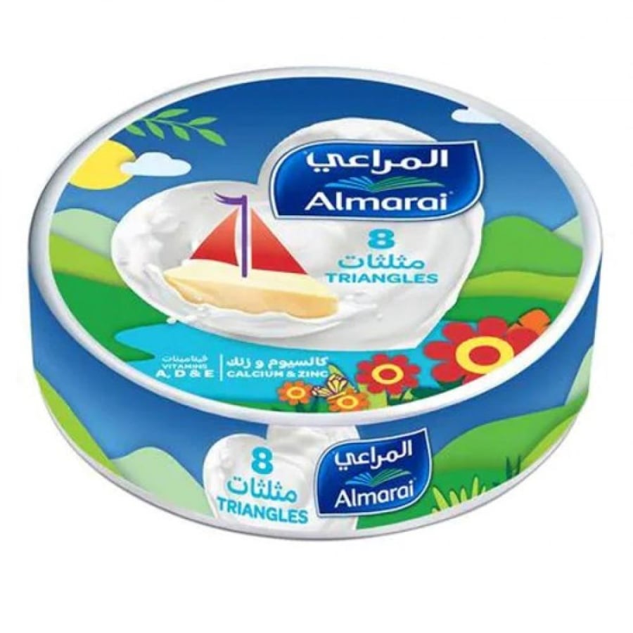 المراعي شبيه الجبنة مثلثات مطبوخة 8*120 جرام