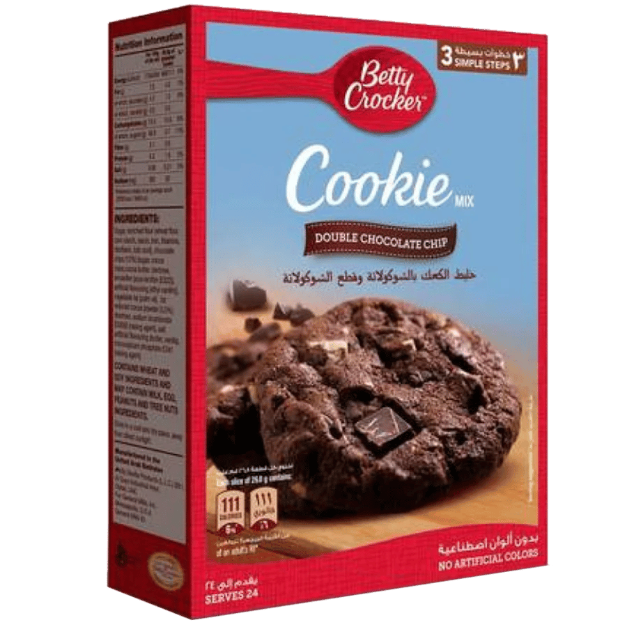 Betty Crocker cocoa coconut mix with double chocolate chips 496 g