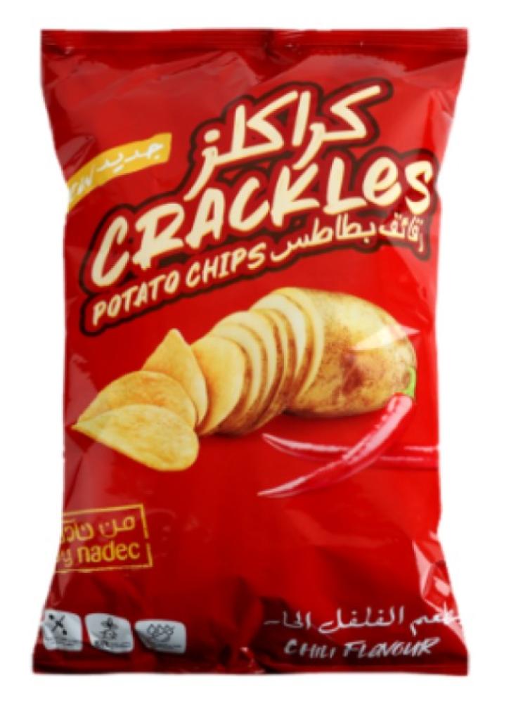 Nadak Cracks spicy pepper flavored potato chips 40 grams