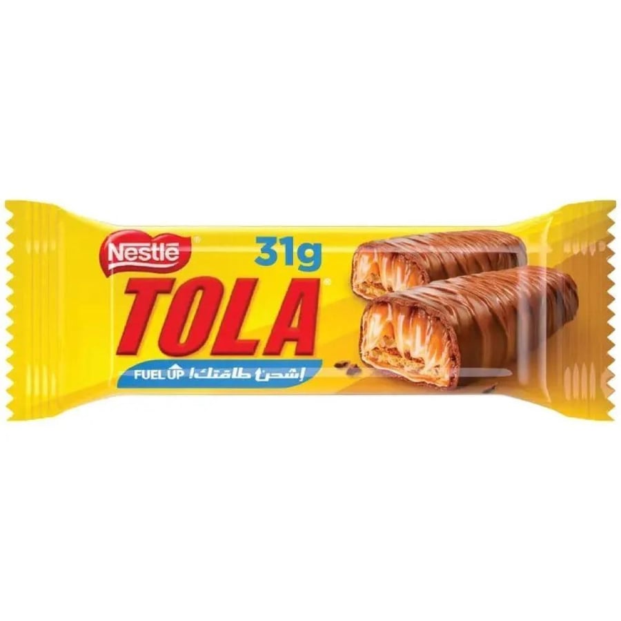 Tula wafer crispy covered with caramel and peanut butter 31 grams