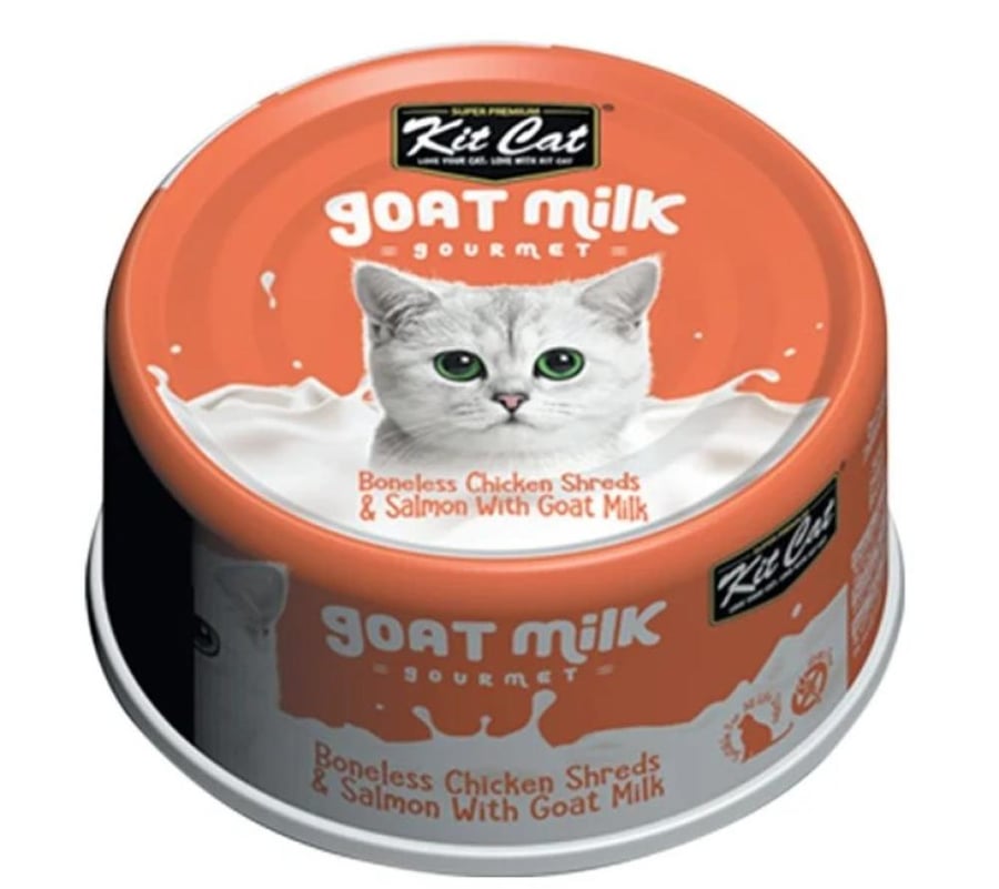 Kit Kat chicken slices with salmon and goat milk 70 grams