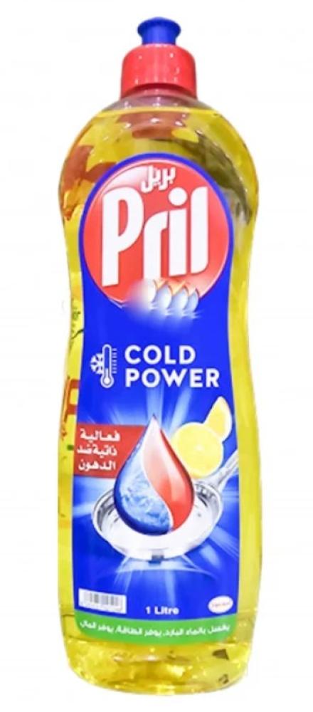 Briel Ultra Power liquid dishwashing detergent with lemon scent, effective in cold water 12*1000 ml