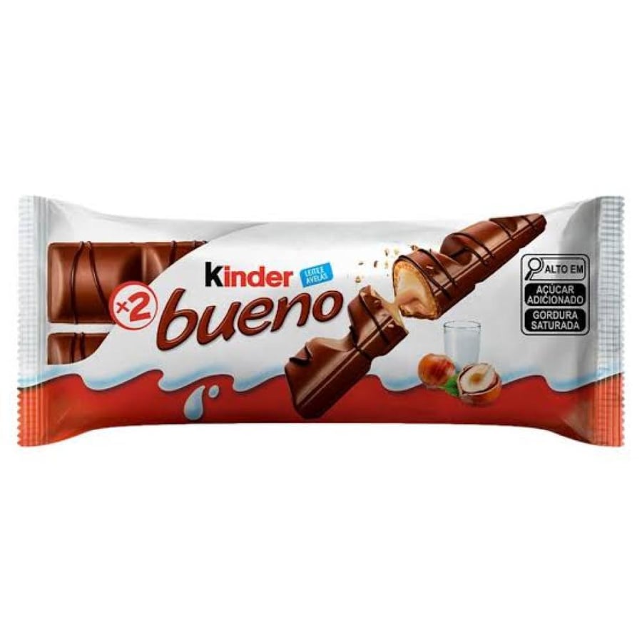 Kinder Bueno chocolate-covered wafers with milk 2*21.5 grams