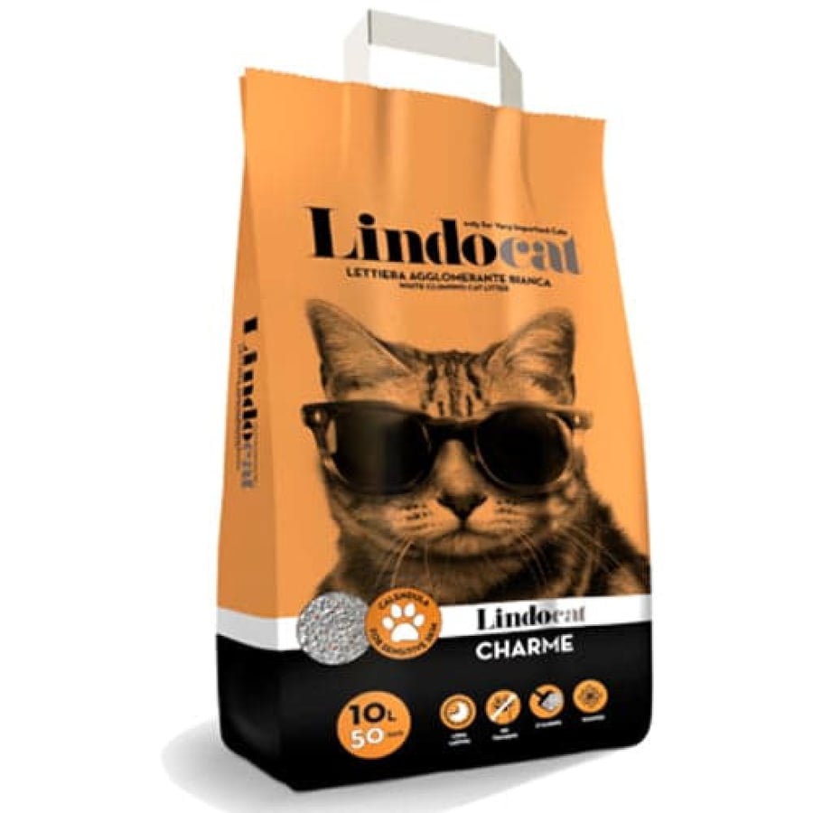 Lindo Cat Charm for soft fur with amber scent for cats 10 liters