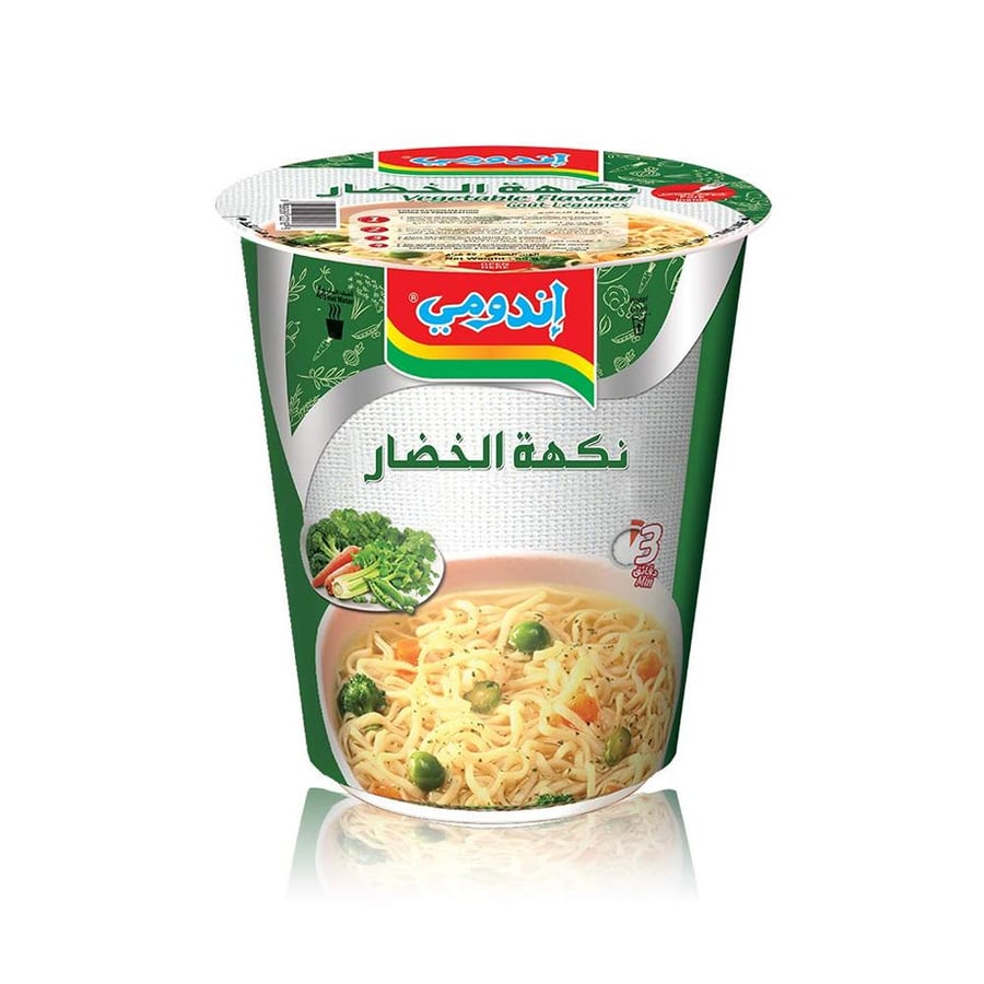 اندومي كوب نودلز نكهة خضار 60 جم