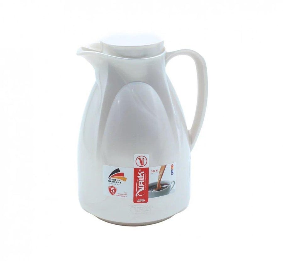 German flask, 0.6 liter, white, 360