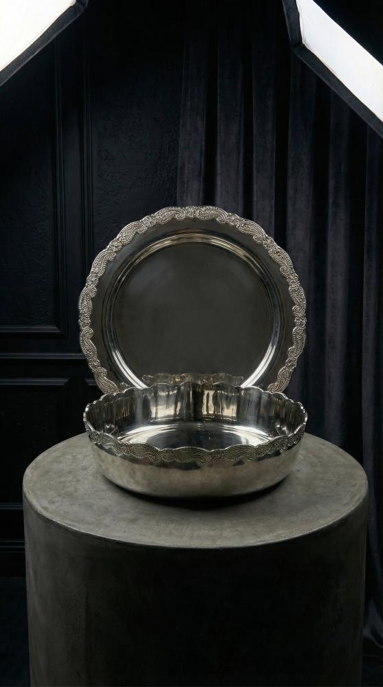 صينية شوكلت 26 cm وسط DECORATED