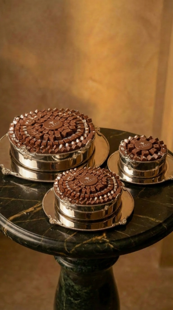 Chocolate tray 26 cm medium CROWN