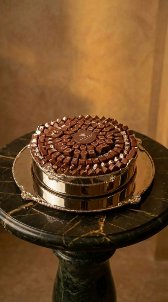 Chocolate tray 26 cm medium CROWN