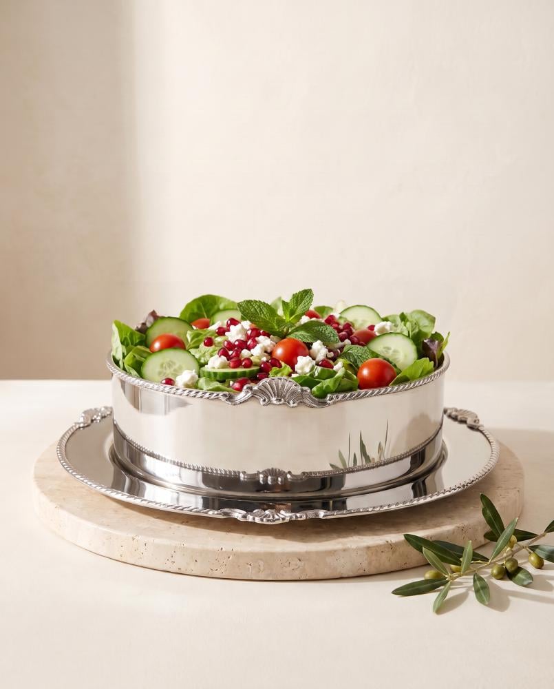 صينية حلا Crown مع سلطة