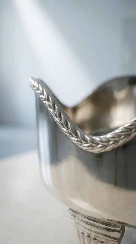زبدية تقديم جديد بأرجل rope 14 سم