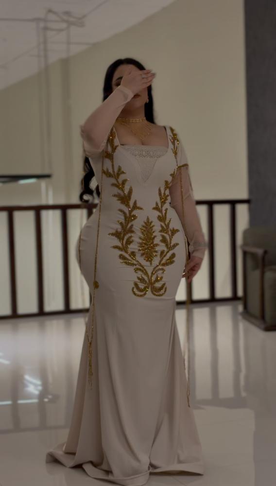 فستان شك بيج