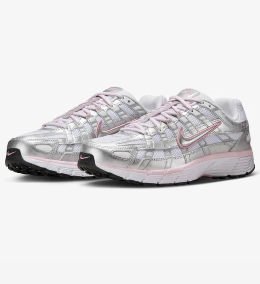 Nike P-6000 - Silver & Pink