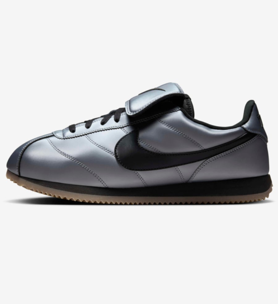 Nike Cortez - Metallic Silver/Black