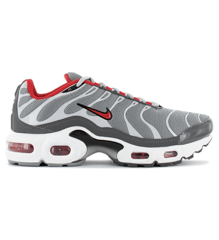 NIKE AIR MAX PLUS TN "WHITE & TOTAL ORANGE" - WHITE /BLACK / ORANGE