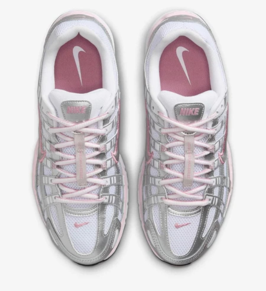 Nike P-6000 - Silver & Pink