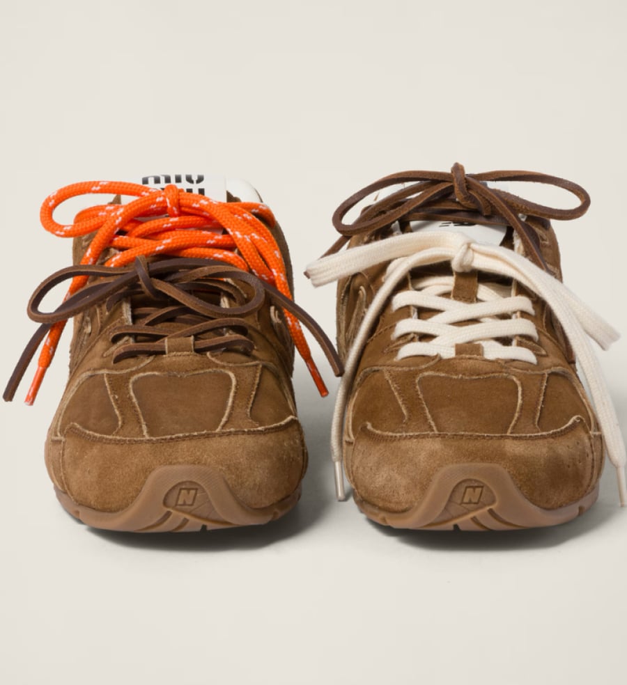 New Balance x Miu Miu 530 Suede Mesh