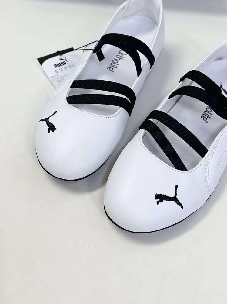 Puma Ballet white