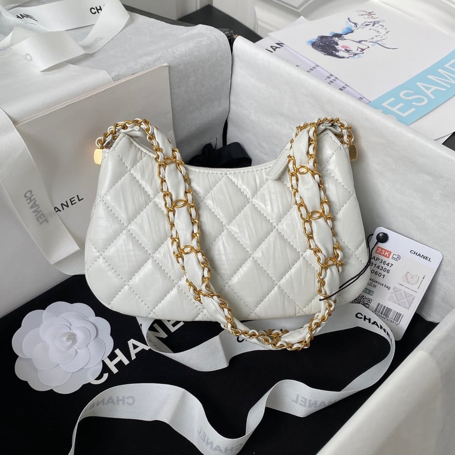 23K Hobo white 12cm