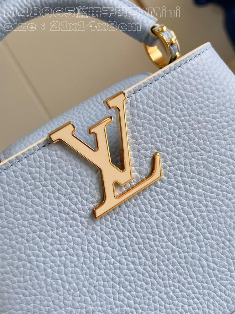 حقيبة LV كابوسين ميني - 21 سم