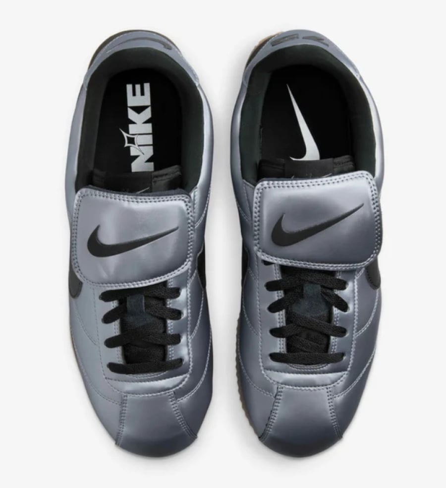 Nike Cortez - Metallic Silver/Black