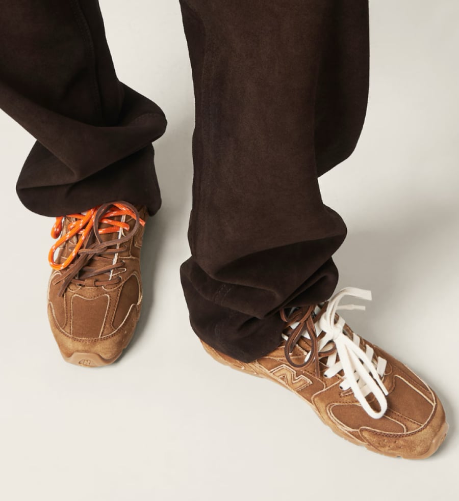 New Balance x Miu Miu 530 Suede Mesh