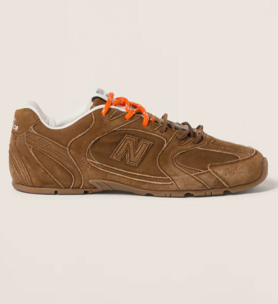 New Balance x Miu Miu 530 Suede Mesh