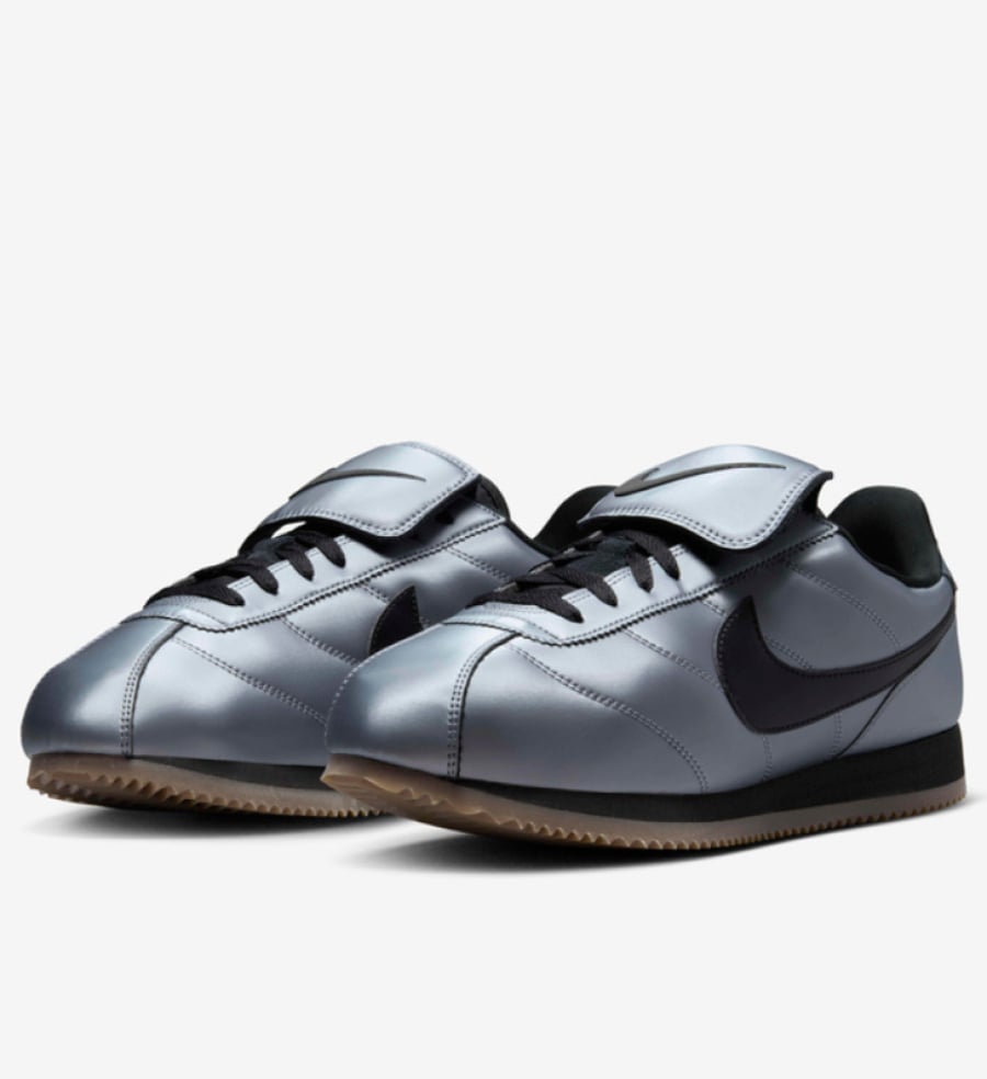 Nike Cortez - Metallic Silver/Black