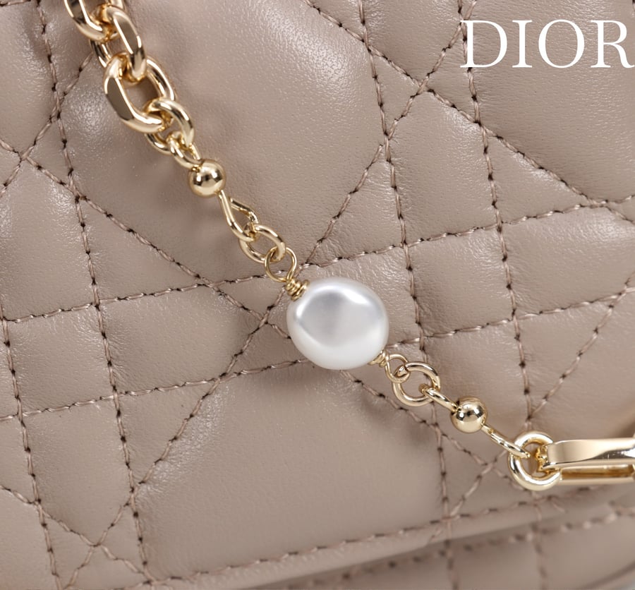 Dior Caro Flap Bag – Beige