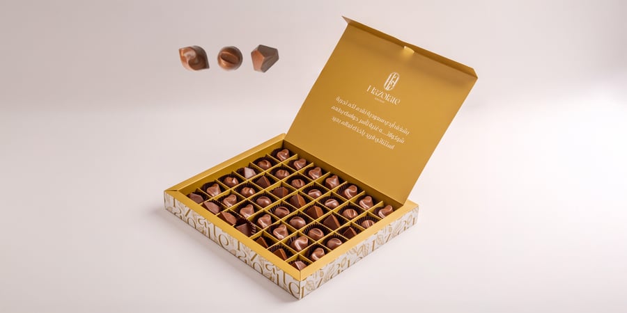 The box of coincidence – 42 pieces of luxurious chocolates