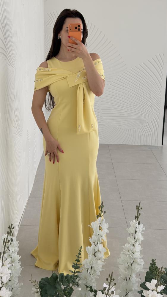 فستان طويل سهرة