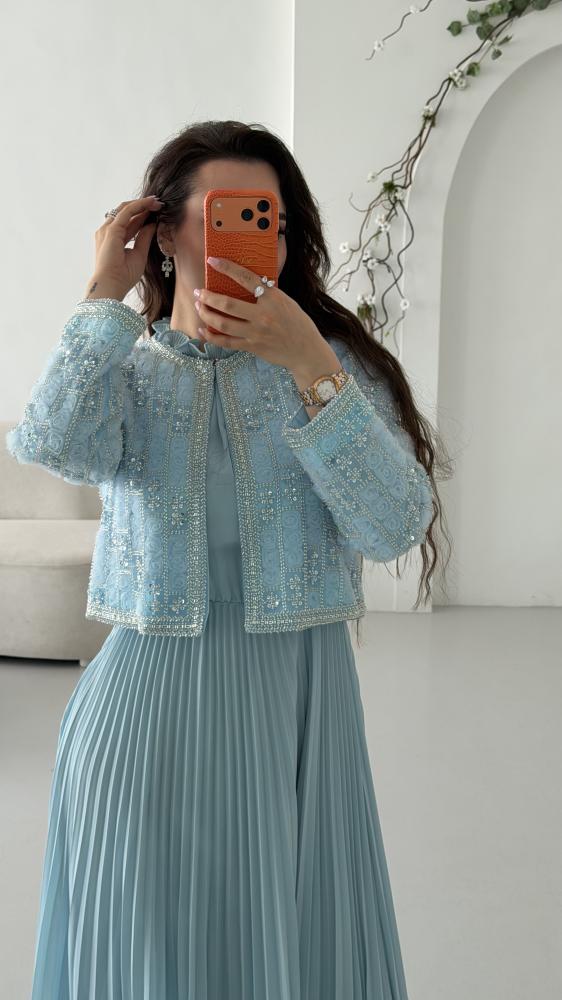 فستان قطعتين فخم للمناسبات