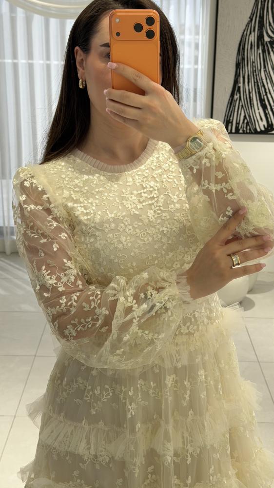فستان طويل سهرة فخم