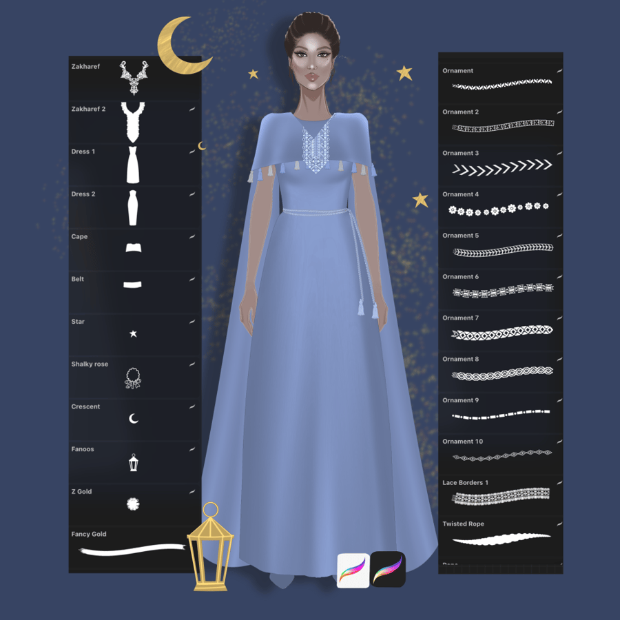 بكج رمضان للجلابيات والعبايات