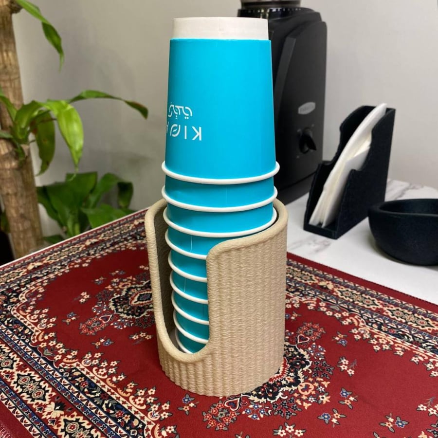 حامل اكواب ورقية