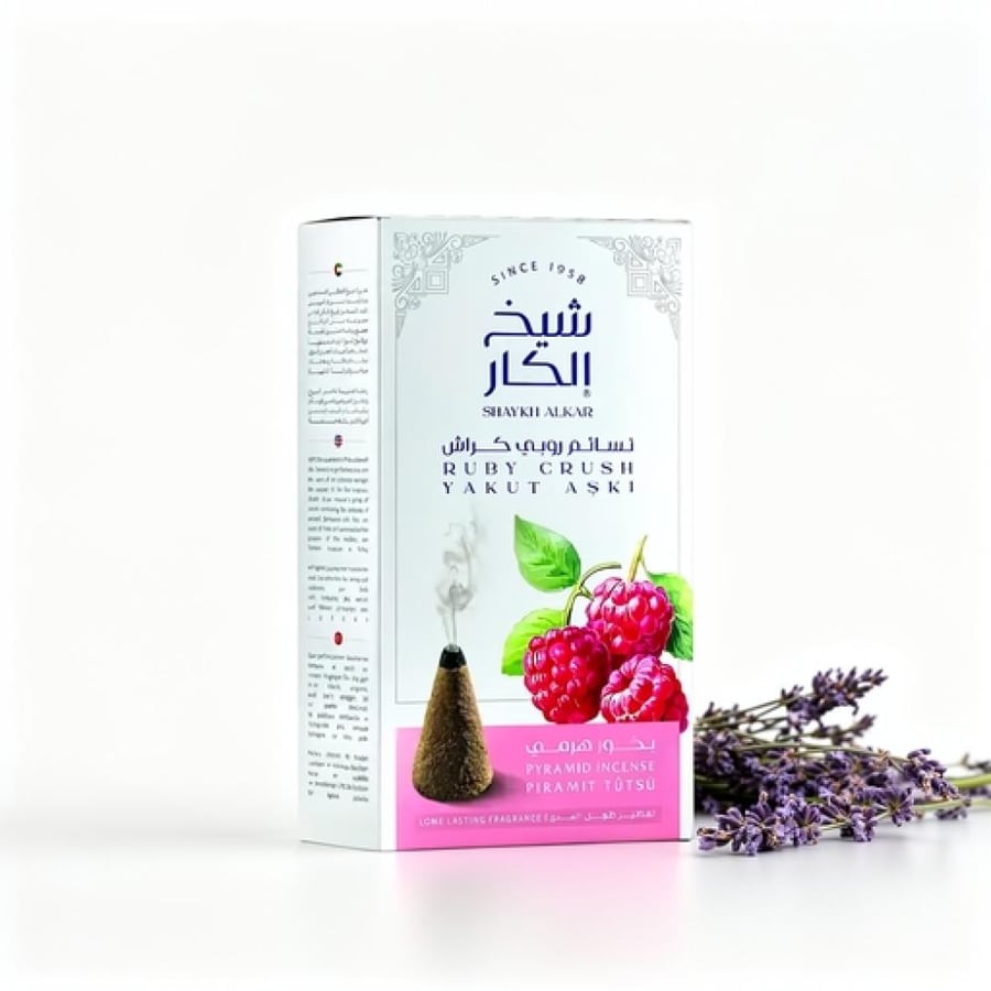 شيخ الكار بخور هرمي نسائم روبي كراش - 12 قطعة