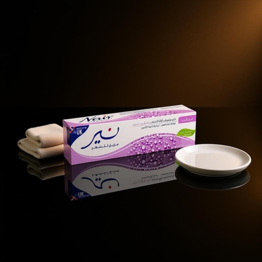 نير كريم مزيل الشعر المرطب مع الدراق وزيت النيرولي 110 جم