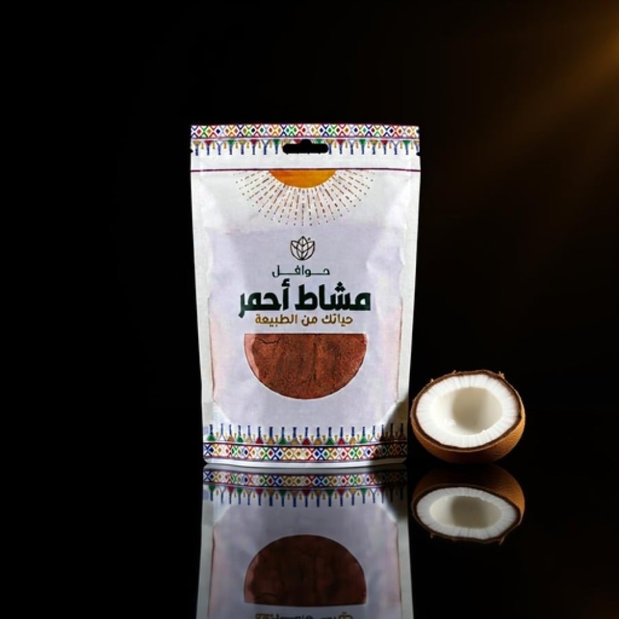 حوافل مشاط أحمر للشعر 250 جم