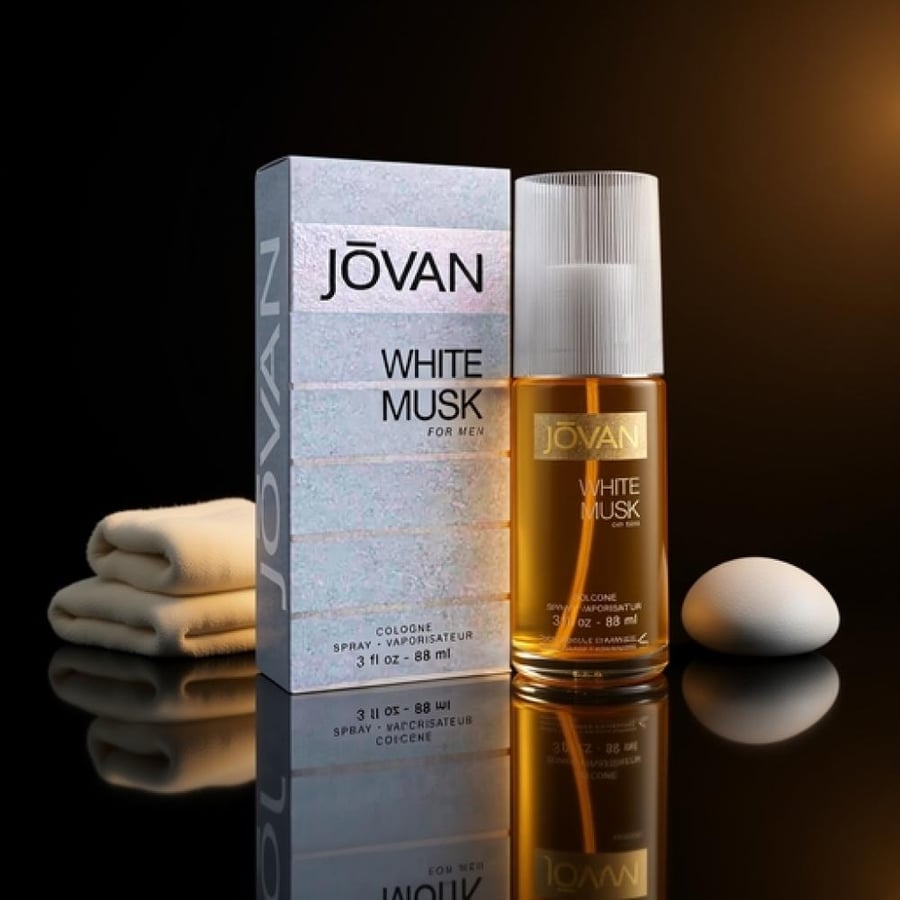 عطر جوفان المسك الأبيض للرجال 88 مل
