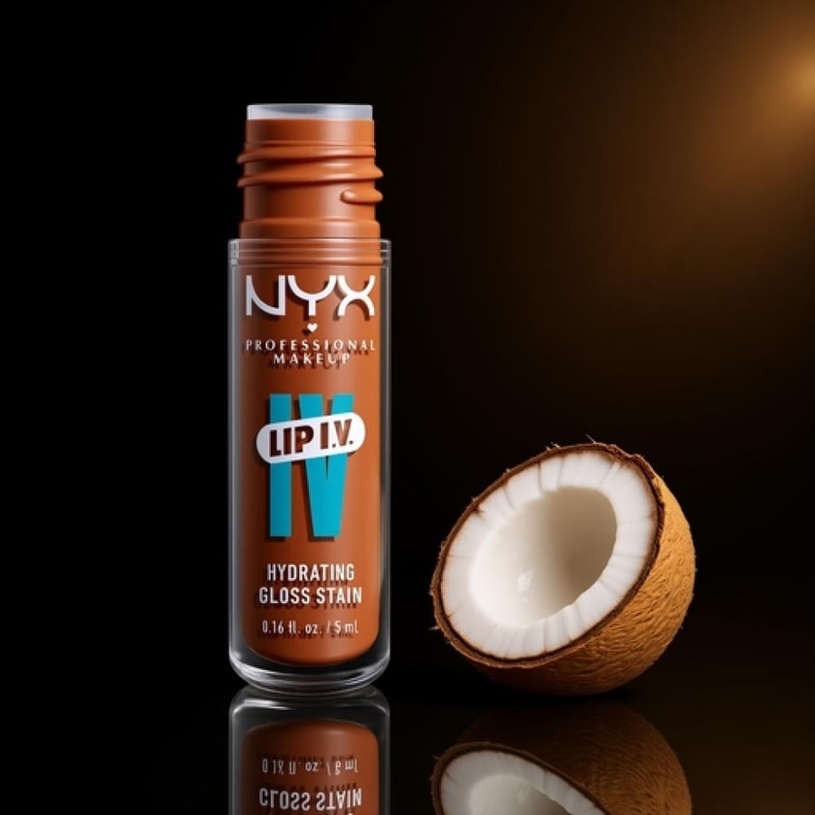 ملمع شفاه مائي كراميل دريب من NYX Professional Makeup - رقم 01